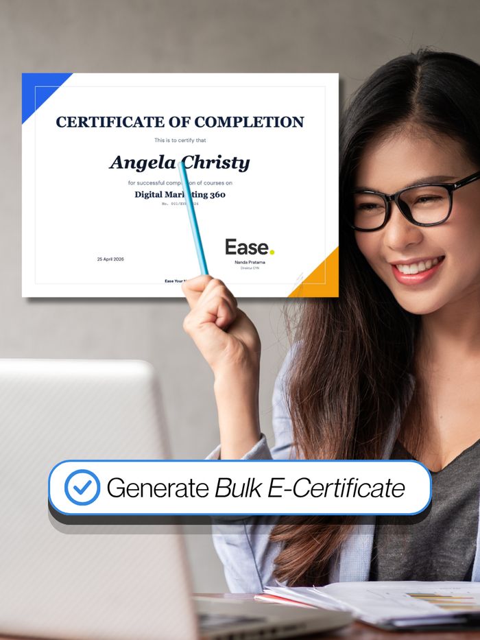 Generate E-Certificate